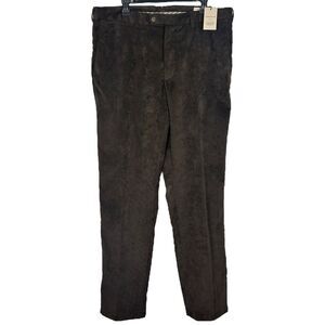 NEW Peter Millar‎ Mens 38x34 Corduroy Pants Nanoluxe Brown Cords Stretch $175